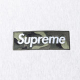 [L] SUPREME 23AW CAMOUFLAGE BOX LOGO HOODED SWEATSHIRT ASH GREY