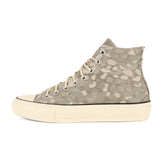 [27cm] NONNATIVE x LIBERTY DWELLER TRAINER HI COTTON CANVAS ALLOVER PRINT SNEAKERS BEIGE