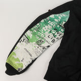 [2] UNIFORM EXPERIMENT x FRAGMENT DESIGN x ASGER JORN x ALPHA CUSTOM SLEEVE MA-1 FLIGHT JACKET BLACK