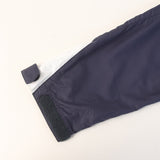 [S] A BATHING APE BAPE RIPSTOP FULL ZIP TRACK JACKET NAVY X GRAY X WHITE