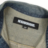 [L] NEIGHBORHOOD 24AW 1ST TYPE WASHED DENIM JACKET INDIGO