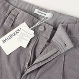 [2] NONNATIVE 26SS WORKER SHORTS COTTON CORD SULFUR DYE PAINTER SHORTS GRAY