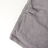 [2] NONNATIVE 26SS WORKER SHORTS COTTON CORD SULFUR DYE PAINTER SHORTS GRAY