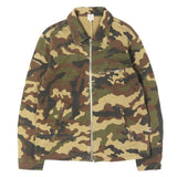 [L] A BATHING APE BAPE 00S WOODLAND CAMO SWEAT SINGLE RIDERS JACKET
