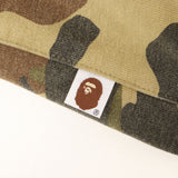 [L] A BATHING APE BAPE 00S WOODLAND CAMO SWEAT SINGLE RIDERS JACKET