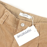 [2] NONNATIVE 26SS WORKER SHORTS COTTON CORD SULFUR DYE PAINTER SHORTS BEIGE