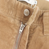 [2] NONNATIVE 26SS WORKER SHORTS COTTON CORD SULFUR DYE PAINTER SHORTS BEIGE