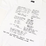 [2] UNDERCOVER 14SS GODOG JESUS & MARY CHAIN PSYCHO CANDY T-SHIRT WHITE