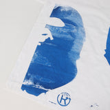 [M] A BATHING APE BAPE 00s LIMITED TO 100 AOYAMA-EXCLUSIVE APE FACE HAND-PRINTED T-SHIRT (DEADSTOCK, INCLUDES CAMPBELL'S SOUP CAN PACKAGING) WHITE