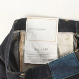 [32W 30L]  VISVIM 17SS SOCIAL SCULPTURE 03 UNWASHED DENIM JEANS
