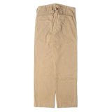 [1] VISVIM 15AW CHINO PANTS DMGD SLUB PANTS BEIGE JAPAN