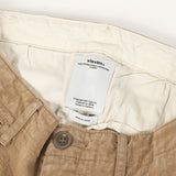 [1] VISVIM 15AW CHINO PANTS DMGD SLUB PANTS BEIGE JAPAN