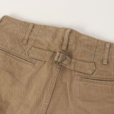 [1] VISVIM 15AW CHINO PANTS DMGD SLUB PANTS BEIGE JAPAN