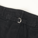 [M] VISVIM HIGHER WATER CHINO PANTS CROPPED COTTON BLACK