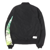 [3] UNIFORM EXPERIMENT x FRAGMENT DESIGN x ASGER JORN x ALPHA CUSTOM SLEEVE MA-1 FLIGHT JACKET BLACK