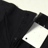 [3] VISVIM SAGA CHINO HIGH DENSITY TWILL PANTS BLACK