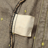 [L] UNDERCOVER 02SS THE ILLUSION HAZE-ERA DIAMOND DOT BEAR EMBROIDERY DENIM JACKET BLACK