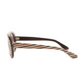 [FREE] NUMBER NINE 02AW GEORGE ERA TEARDROP SUNGLASSES (HARRISS) BROWN & BEIGE FRAME X SMOKE LENS
