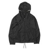[2] NUMBER NINE 09SS NYLON ZIP HOODIE JACKET (NNJ-S911) BLACK