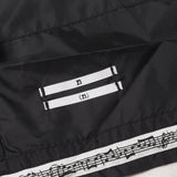 [2] NUMBER NINE 09SS NYLON ZIP HOODIE JACKET (NNJ-S911) BLACK