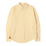 [S] VISVIM SEA ISLAND COTTON OXFORD B.D. SHIRT YELLOW
