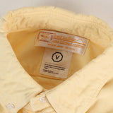 [S] VISVIM SEA ISLAND COTTON OXFORD B.D. SHIRT YELLOW