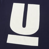 [XL] UNDERCOVER U-LOGO CREWNECK T-SHIRT NAVY