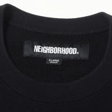 [XL] NEIGHBORHOOD COLLEGE-S CREWNECK LS. CO