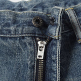 [S] A BATHING APE BAPE 22AW LOGO EMBROIDERY VINTAGE PROCESSED DENIM PANTS INDIGO