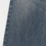 [S] A BATHING APE BAPE 22AW LOGO EMBROIDERY VINTAGE PROCESSED DENIM PANTS INDIGO