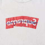SUPREME × COMME DES GARCONS SHIRT BOX LOGO TEE WHITE