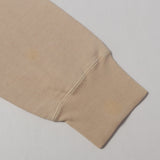 [L] A BATHING APE BAPE 00s FOOT SOLDIER MAYO RAGLAN SWEATSHIRT BEIGE