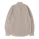[M] BAPE MONKEY FACE TARTAN CHECK SHIRT