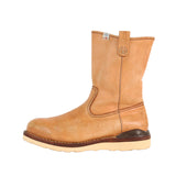 VISVIM WABANAKI BOOTS LEATHER PECOS BOOTS LIGHT BROWN