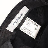 NONNATIVE 23AW DWELLER JET CAP WOOL BEAVER BLACK