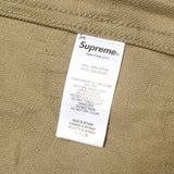 [L] SUPREME 25AW JACQUARD LOGOS DENIM TRUCKER JACKET WOODLAND CAMO