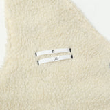 [2] NUMBER (N)INE 00s CORDUROY BOA VEST BLACK