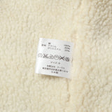[2] NUMBER (N)INE 00s CORDUROY BOA VEST BLACK