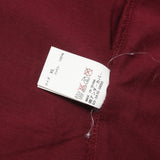 [XL] UNDERCOVER U-LOGO CREWNECK T-SHIRT BURGUNDY