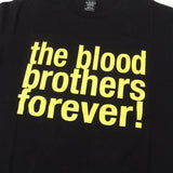 [3] NUMBER NINE 07AW LOVE GOD MURDER ERA THE BLOOD BROTHERS FOREVER! LOGO T-SHIRT (DEADSTOCK) BLACK