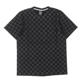 [3] NUMBER NINE 09SS THE LONESOME HEROES ERA CHECKER PRINT POCKET T-SHIRT (DEADSTOCK) BLACK