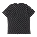 [3] NUMBER NINE 09SS THE LONESOME HEROES ERA CHECKER PRINT POCKET T-SHIRT (DEADSTOCK) BLACK