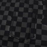 [3] NUMBER NINE 09SS THE LONESOME HEROES ERA CHECKER PRINT POCKET T-SHIRT (DEADSTOCK) BLACK