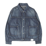 [XL] NEIGHBORHOOD 24SS VINTAGE-PROCESSED LIGHTWEIGHT DENIM JACKET INDIGO