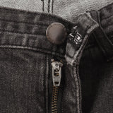 [S] NUMBER NINE STRETCH GRUNGE DENIM PANTS (2001 AW STANDARD ERA REVIVAL) BLACK