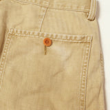 [1] VISVIM 14SS PASTORAL SHORTS VINTAGE PROCESSED HERRINGBONE BEIGE