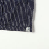 [M] VISVIM 21SS KETCHUM SHIRT S/S SANTOME STRIPE NAVY