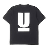 [1] UNDERCOVER U-LOGO CREWNECK T-SHIRT BLACK