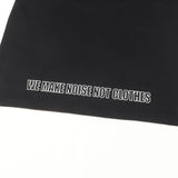 [1] UNDERCOVER U-LOGO CREWNECK T-SHIRT BLACK
