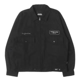 [L] NEIGHBORHOOD x WILDSIDE YOHJI YAMAMOTO 26SS FULL ZIP WORK JACKET BLACK